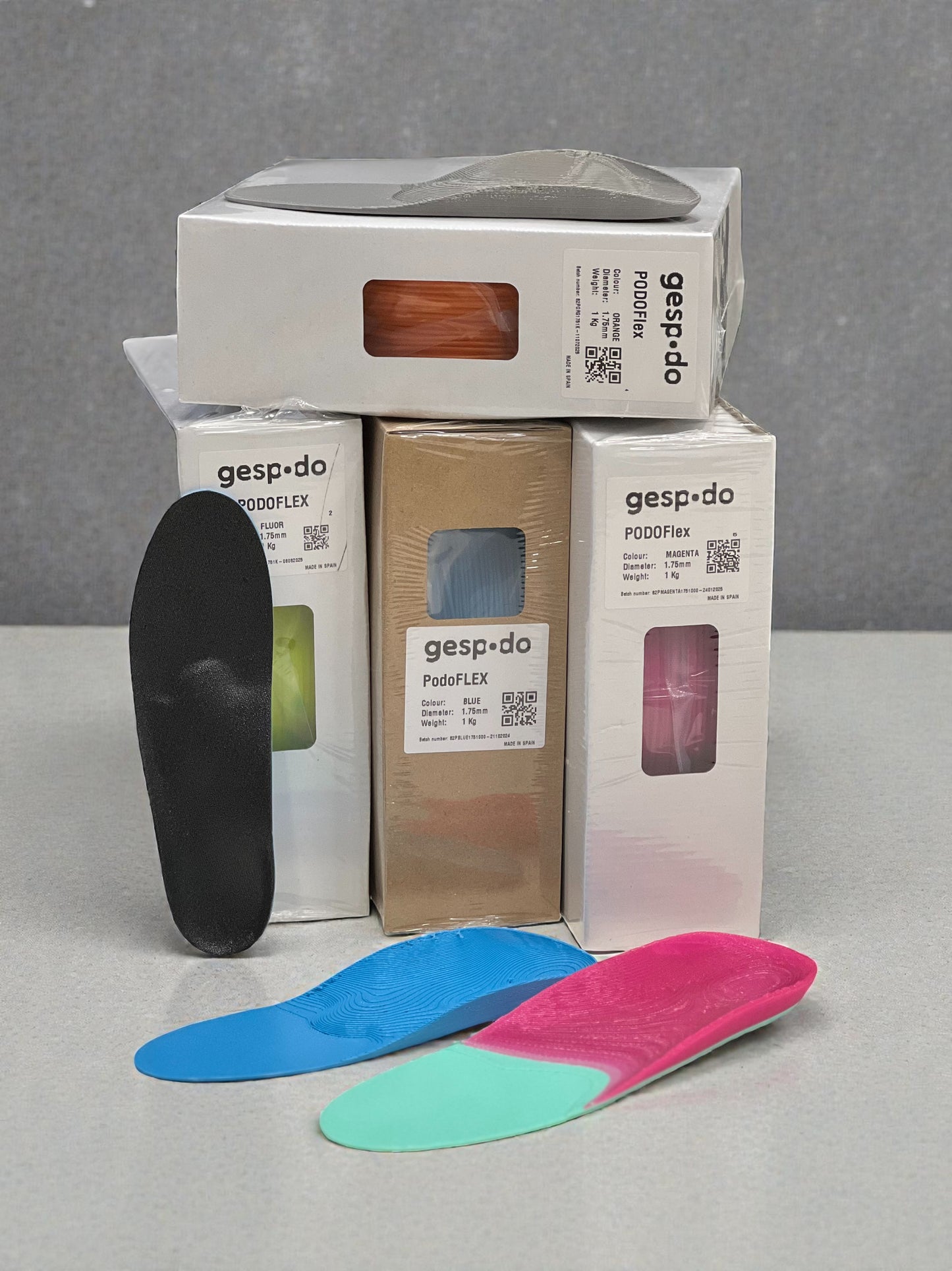 PodoFLEX by GesPodo- rouleau d' 1 kg (1.75mm)