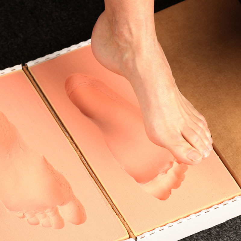 Boites d'empreinte en mousse (Prix par 25 boites)