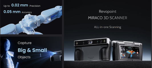 3D Scanner Portable sans fil - MIRACO