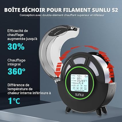 Séchoir à Filaments pour bobines de 1 kg