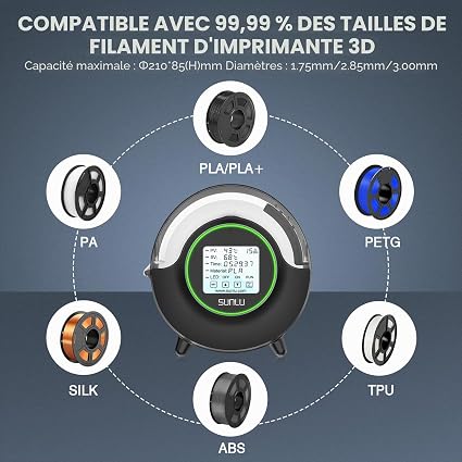 Séchoir à Filaments pour bobines de 1 kg
